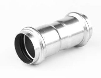 Nikel Beyaz Pro Basın Fit Parçaları 10mm - Sıhhi Tesisat Uzun Hizmet Ömrü için 100mm