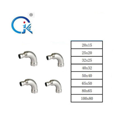 DN20 Karbon Çelik Pres Ek Parçaları Nikel Beyaz 90 Derece Dirsek ISO9001